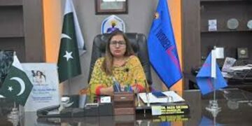 Prof. Dr. Razia Sultana, Vice Chancellor Women University Mardan