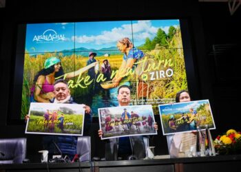 Minister Pasang Dorjee Sona launches Arunachal Pradesh tourism’s new brand campaign