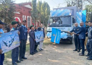 Assam: IAF flags off mobile publicity van to boost Agniveervayu recruitment