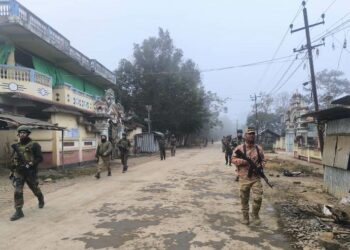 Security forces launch major anti-insurgency operation in Manipur’s Churachandpur