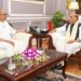 Manipur CM meets Rajnath Singh in Delhi; Discusses state security issues