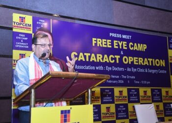 Topcem Cement launches 9th free cataract surgery and eye check-up camp in Assam