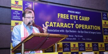 Topcem Cement launches 9th free cataract surgery and eye check-up camp in Assam