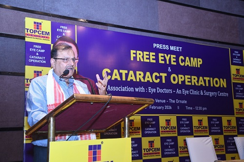 Topcem Cement launches 9th free cataract surgery and eye check-up camp in Assam