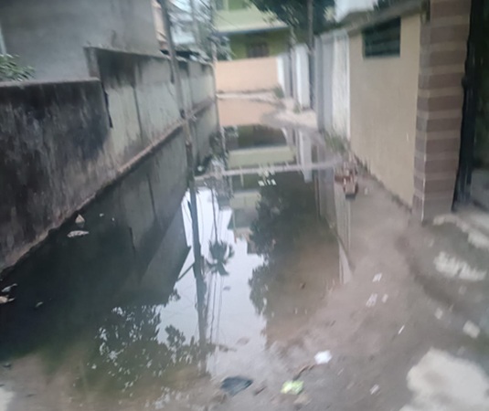 Residents of Guwahati’s Barsapara face health crisis as flyover work disrupts drainage