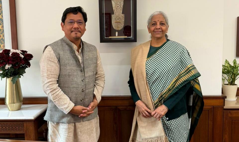 Conrad Sangma meets Nirmala Sitharaman in Delhi, discusses Meghalaya’s fiscal issues