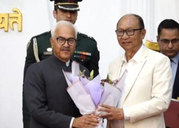 Yumnam Khemchand Singh sworn in as new Manipur Chief Minister