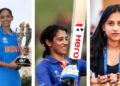 Harmanpreet Kaur, Smriti Mandhana and Divya Deshmukh