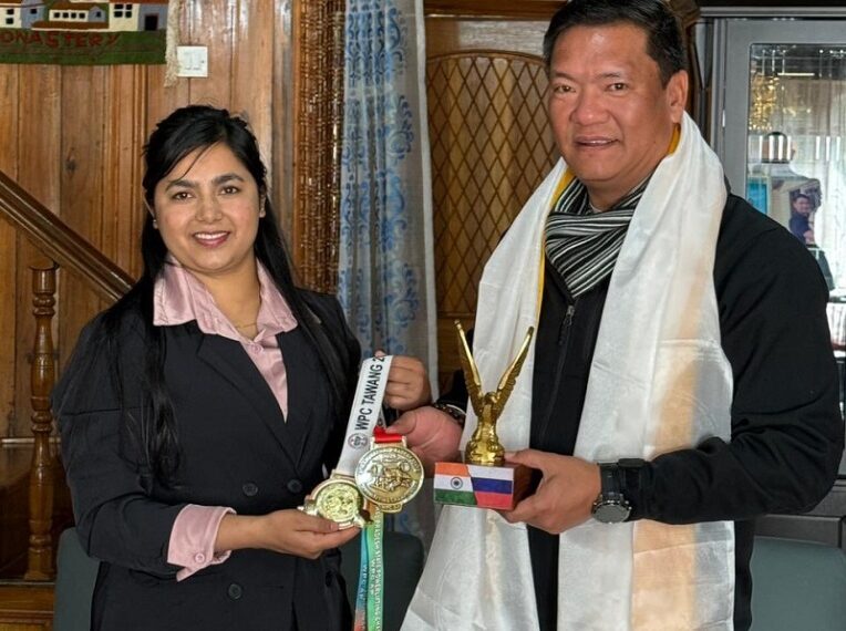 Arunachal Pradesh’s Akbari Khatoon clinches Gold at National Powerlifting Championship 2026