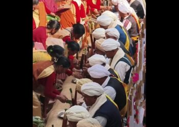 Meghalaya’s Leh Niam Pastieh ritual draws massive gathering in Raliang village