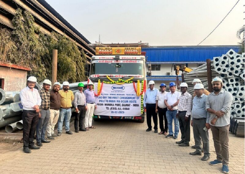 Northeast-based Nezone Group expands global footprint with Dubai shipment of steel poles