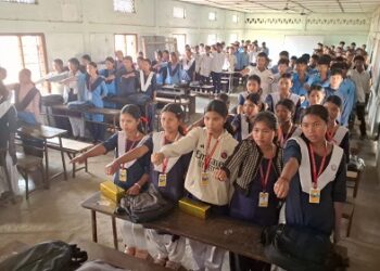Over 150 students take pledge against child marriage at awareness programme in Jonai
