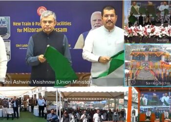 Ashwini Vaishnaw inaugurates new passenger facilities at Guwahati Railway Station