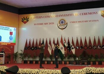 37 gallantry, service awards presented at Eastern Command Investiture Ceremony in Meghalaya
