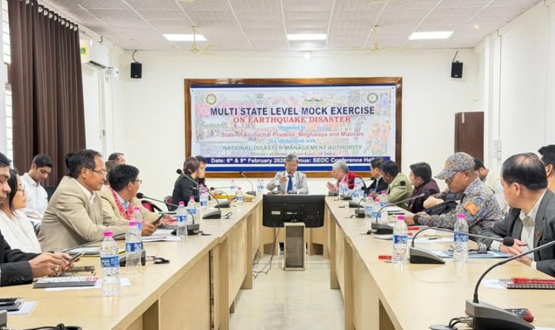 Arunachal Pradesh steps up earthquake preparedness with multi-state mock exercise