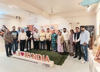 Karnataka media delegation visits Umden Silk Village, Assam Rifles in Meghalaya