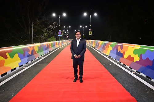 Rs 99 crore Dinesh Goswami Flyover opened to public in Guwahati’s Bharalumukh