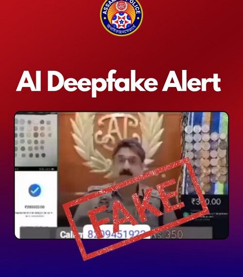 Assam Police takes legal action over fake AI video of DGP Harmeet Singh