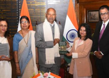 Meghalaya governor releases four books by NEHU faculty at Lok Bhavan