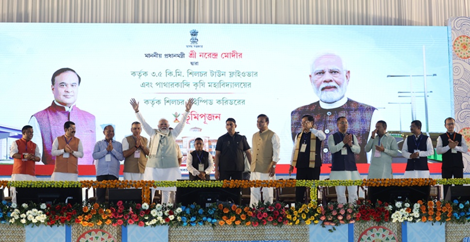 Modi launches Rs 23,550-crore development projects in Assam’s Silchar