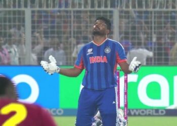Sanju Samson storm sends India charging into semifinals of T20 WC