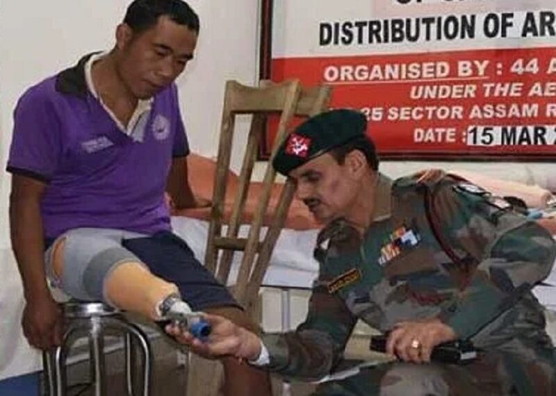 Assam Rifles organises artificial limb distribution camp in Arunachal Pradesh’s Tirap